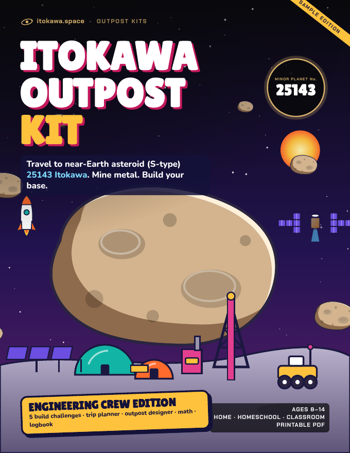 Itokawa Outpost Kit sample, page cover